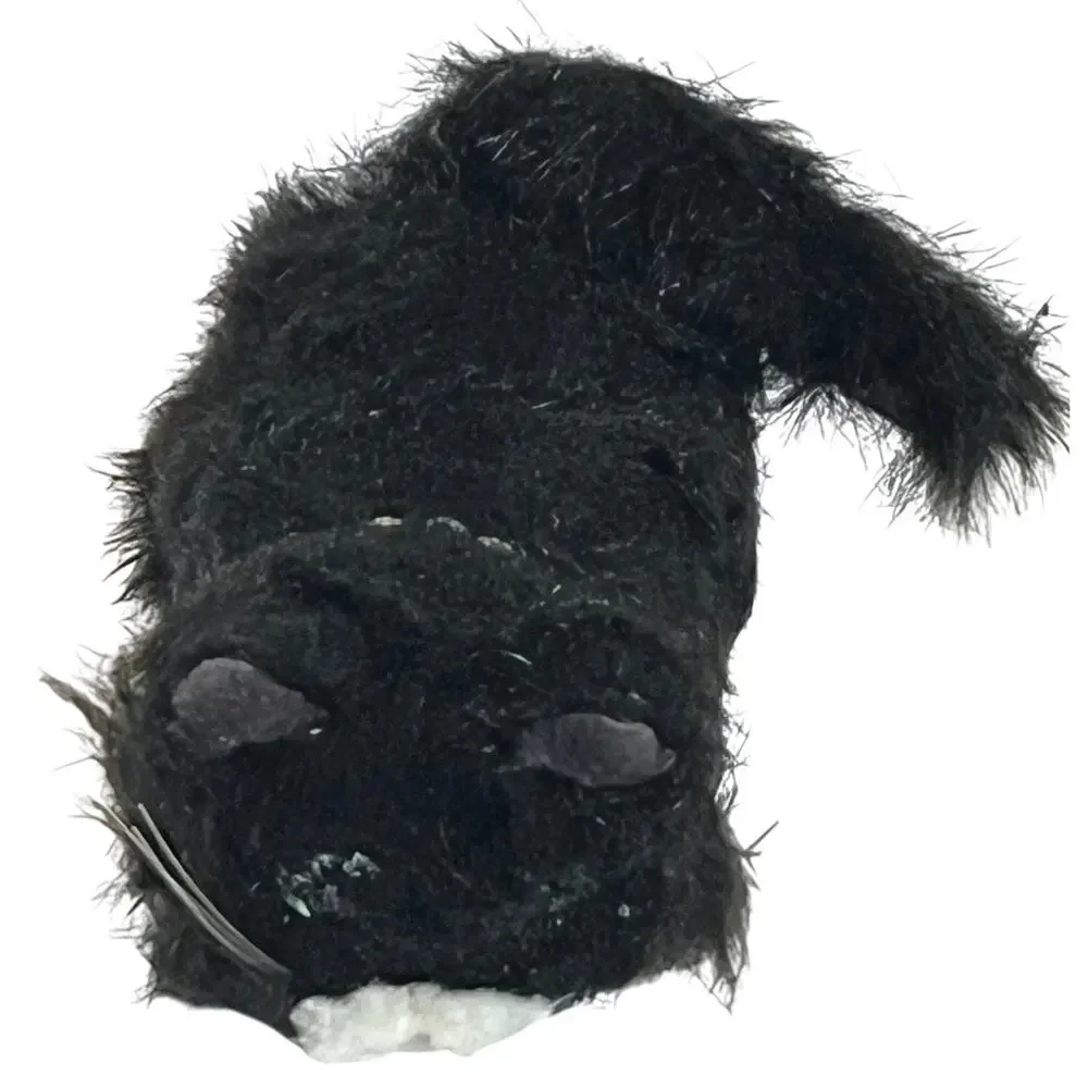 American Girl Doll Black Sitting Kitty Cat Plush Small Size
